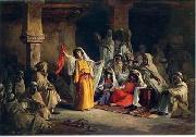 unknow artist Arab or Arabic people and life. Orientalism oil paintings  374 oil on canvas